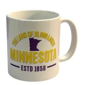 The Land of 10000 Lakes-Minnesota Souvenirs Mugs