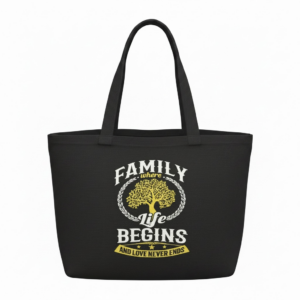 Family Life Tote Bag