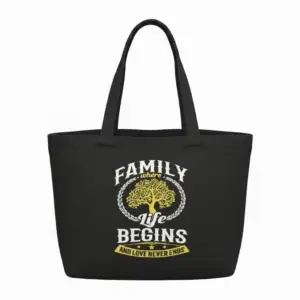 Family Life Tote Bag