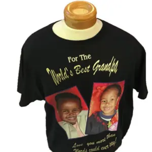 Custom Worlds Best Grandpa T-Shirt