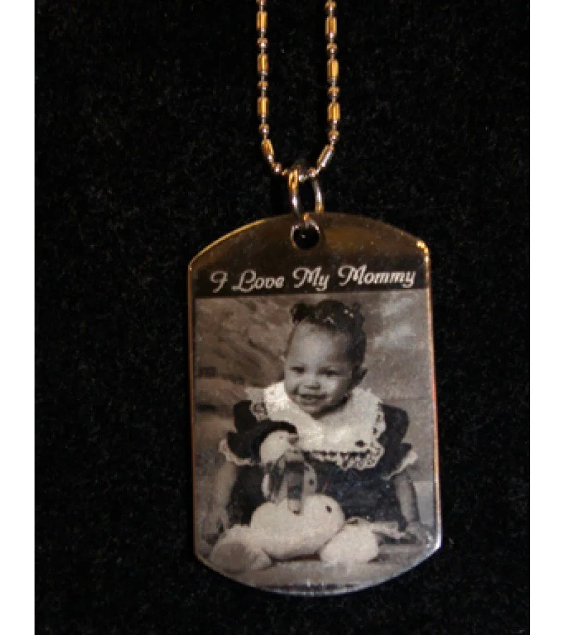Custom Plain Big Dog Tags