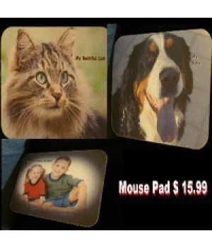 Custom Pet/Family Photo Mouse Pad