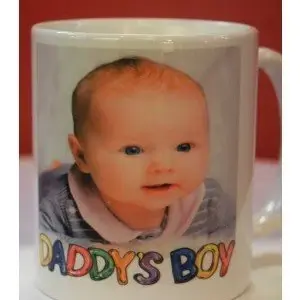 Daddys Boy Custom Coffee Mug