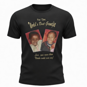 Custom Worlds Best Grandpa T-Shirt