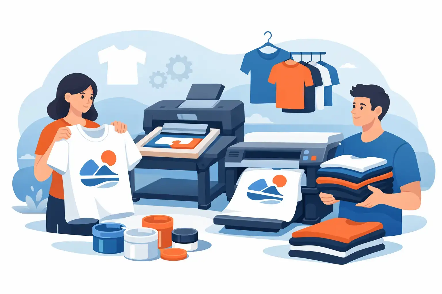 Custom T Shirt Printing No Minimum Made Easy