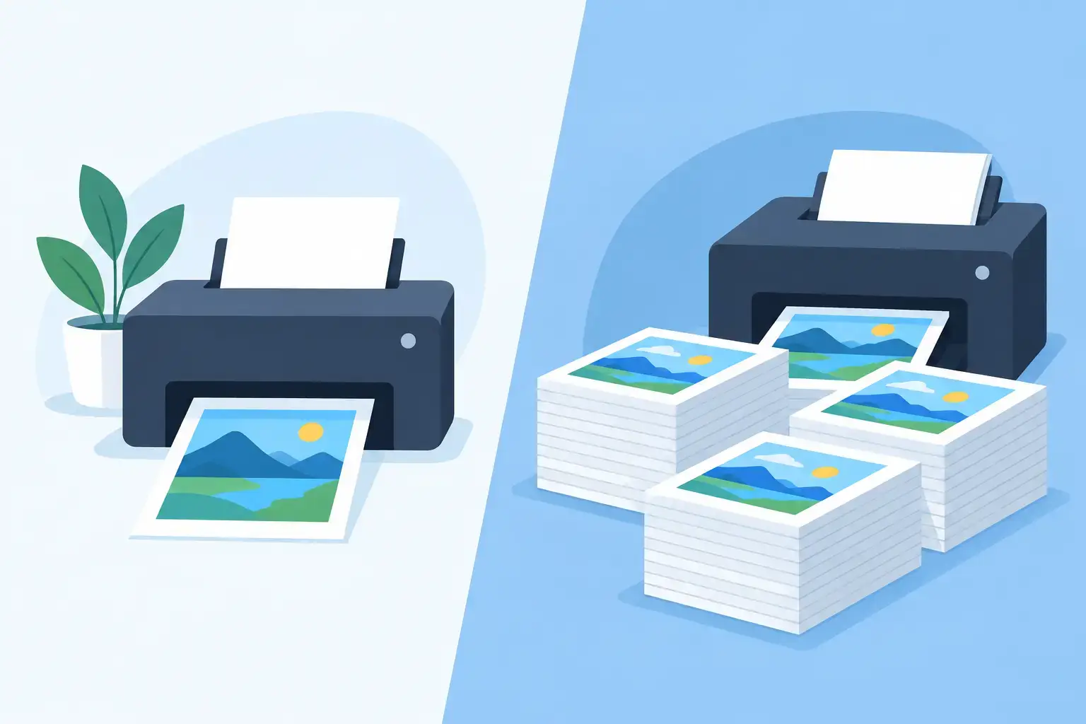 Single Item Versus Bulk Printing Explained